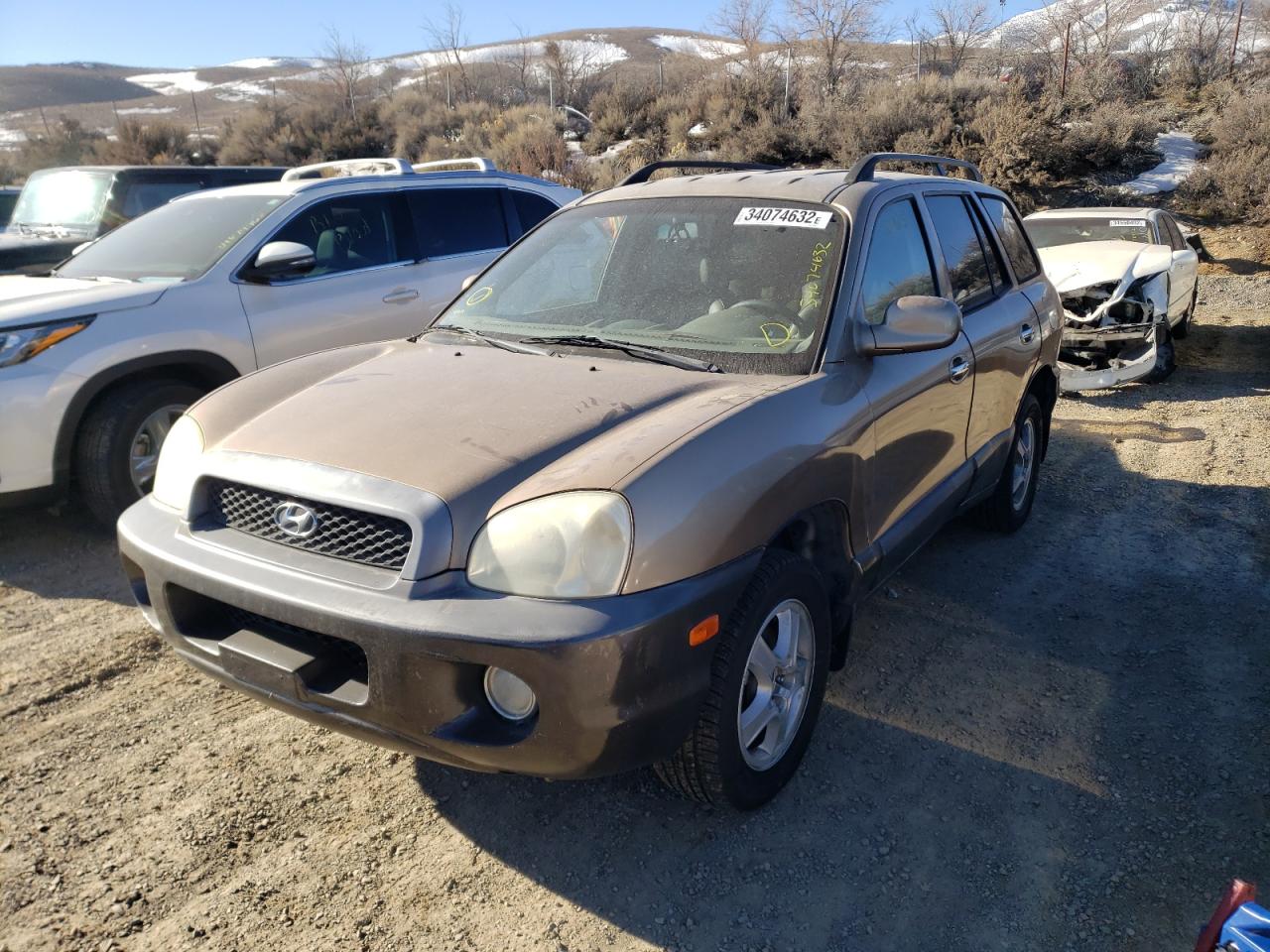 Photo 2 from auction – 2002 HYUNDAI SANTA FE G with VIN KM8SC13D02U182780