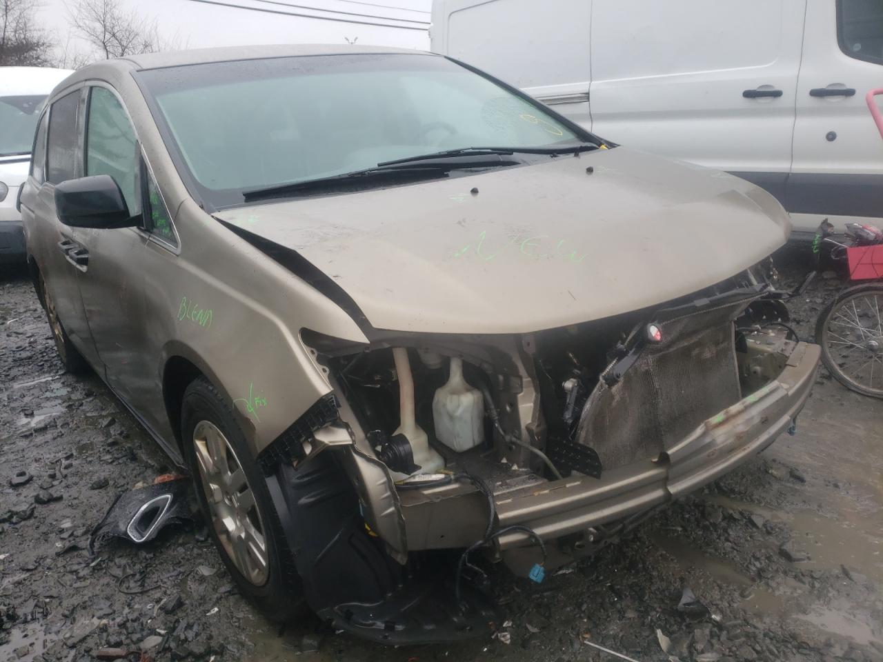 Photo 1 from auction – 2012 HONDA ODYSSEY LX with VIN 5FNRL5H27CB124287