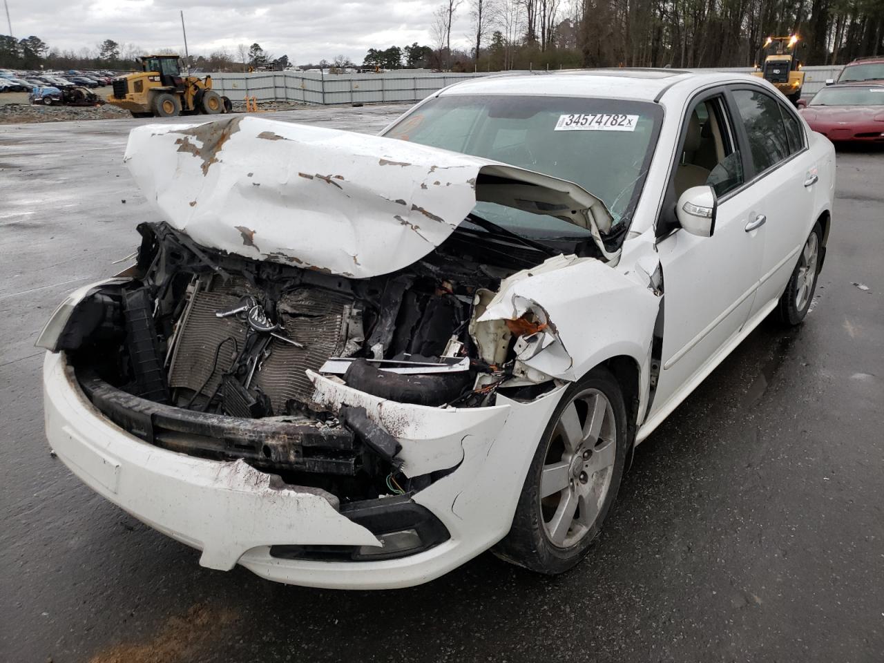 Photo 2 from auction – 2010 KIA OPTIMA EX with VIN KNAGH4A48A5447029
