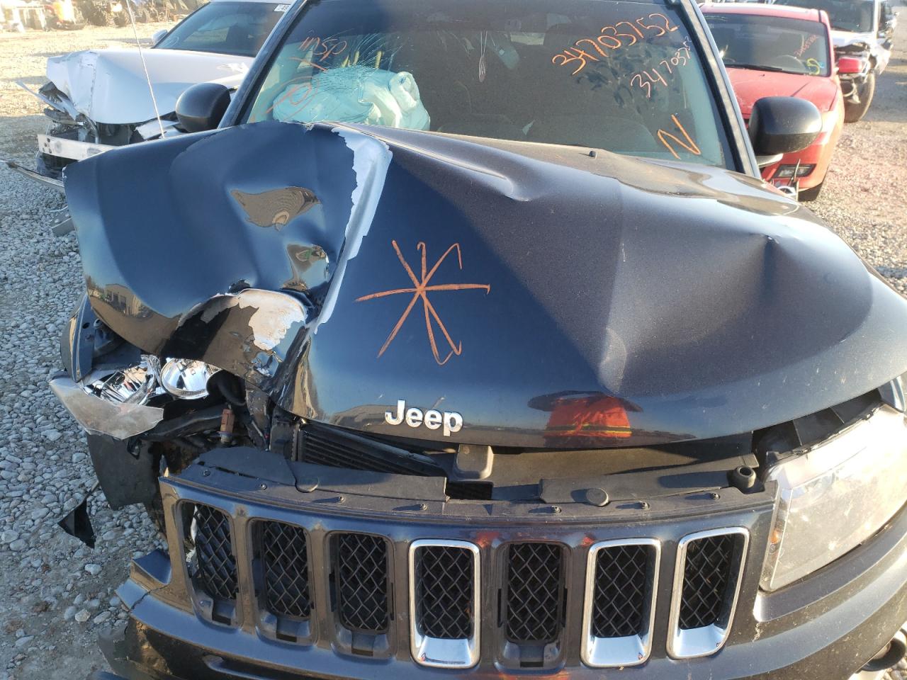 Photo 7 from auction – 2016 JEEP COMPASS SP with VIN 1C4NJCBA5GD560187