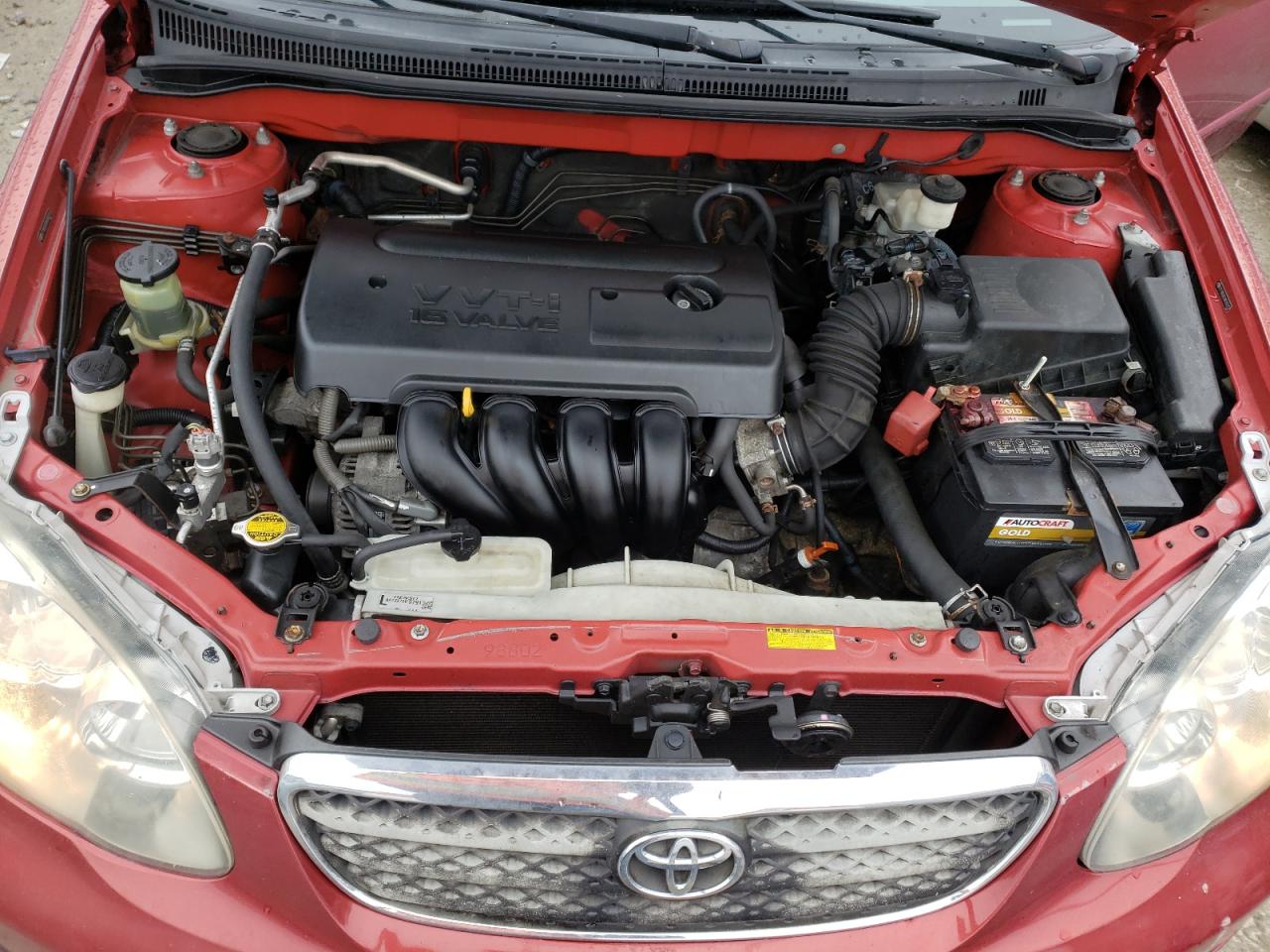 Photo 7 from auction – 2008 TOYOTA COROLLA CE with VIN 2T1BR30E88C892737