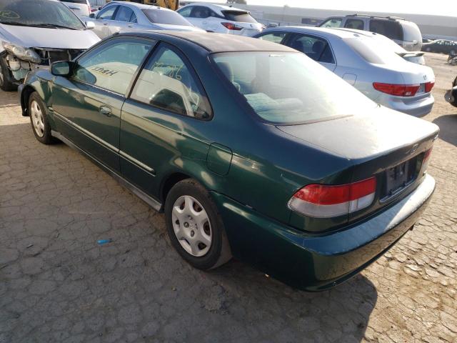 Photo 3 from auction – 2000 HONDA CIVIC EX with VIN 1HGEJ8241YL098453