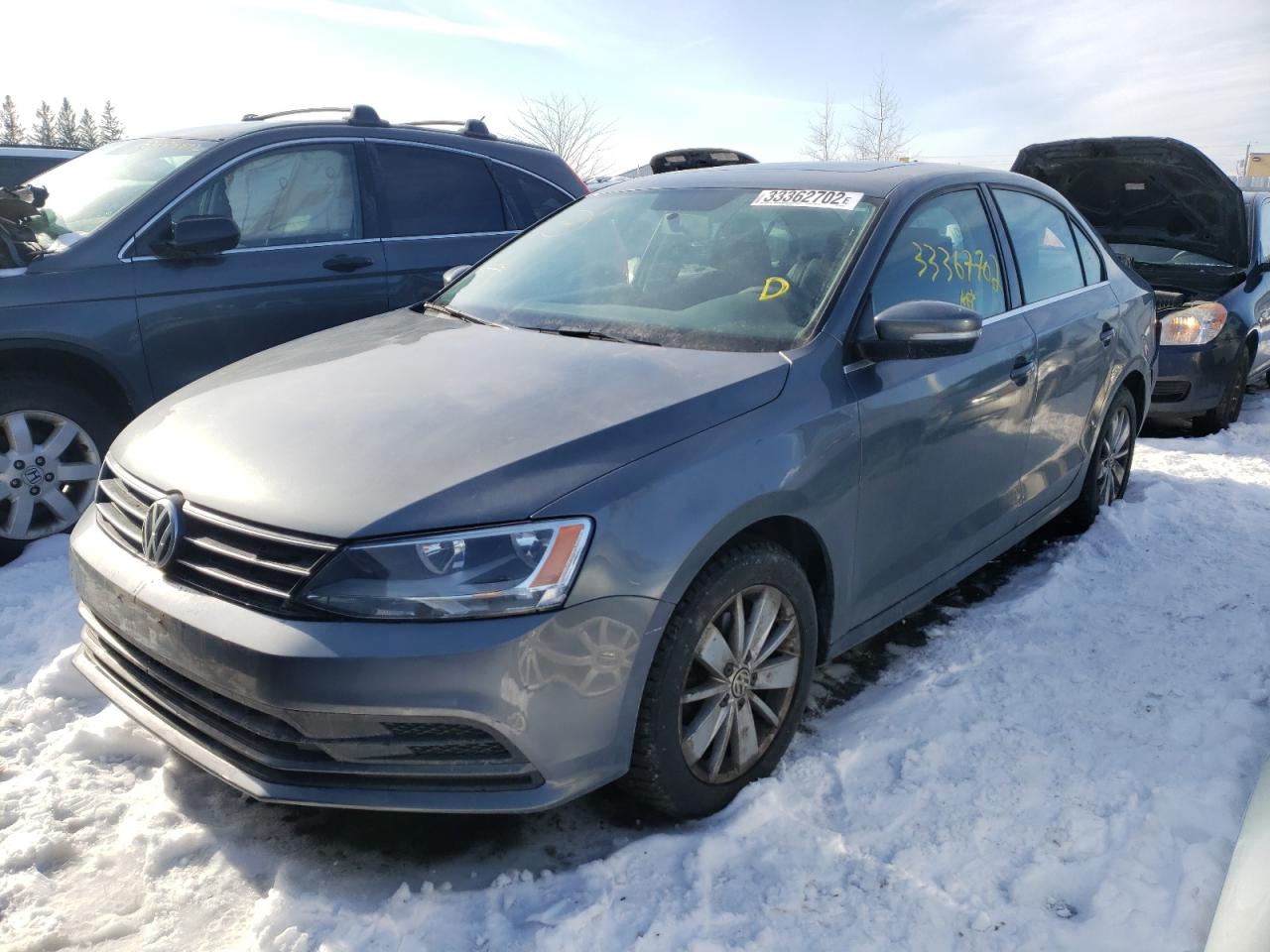 Photo 2 from auction – 2015 VOLKSWAGEN JETTA BASE with VIN 3VW2K7AJ5FM259279