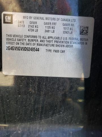 Photo 10 from auction – 2013 BUICK REGAL GS with VIN 2G4GV5GV9D9248544
