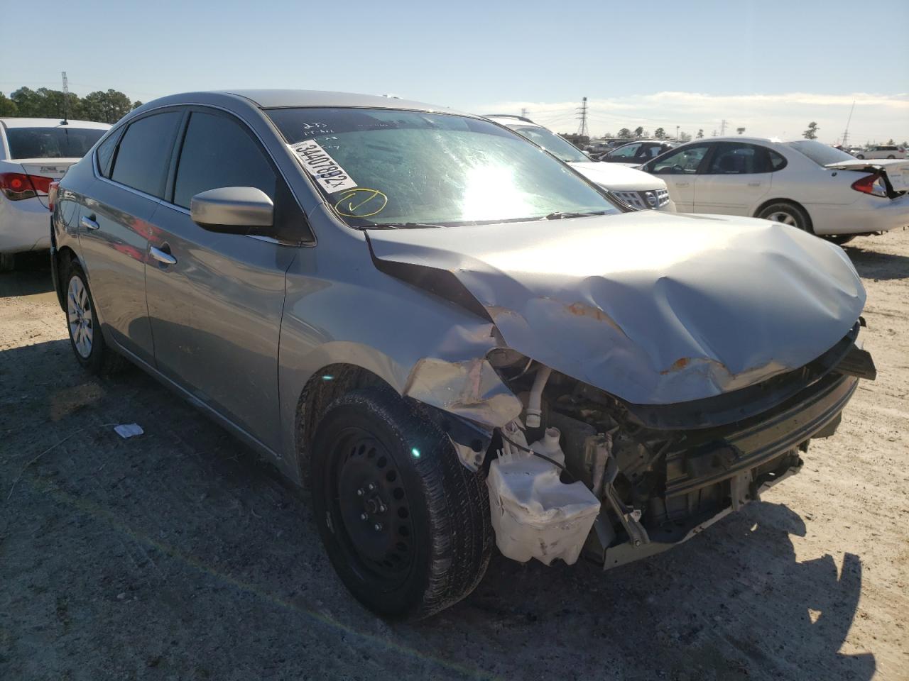 NISSAN SENTRA S 2013 with VIN 3N1AB7AP5DL715466 - Photo from auction