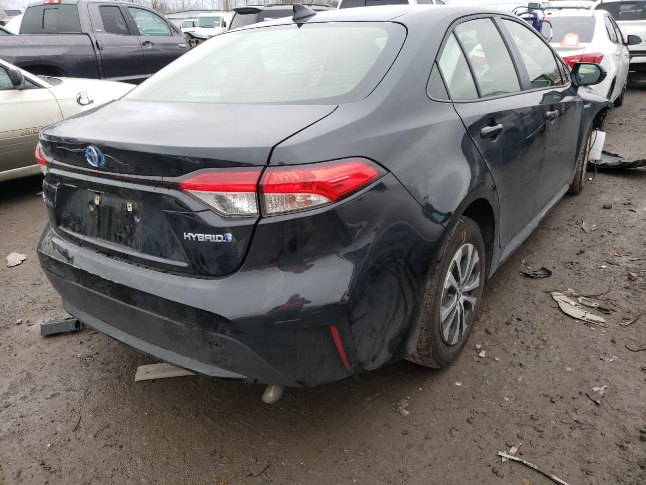 Photo 4 from auction – 2021 TOYOTA COROLLA LE with VIN JTDEAMDE7MJ004031