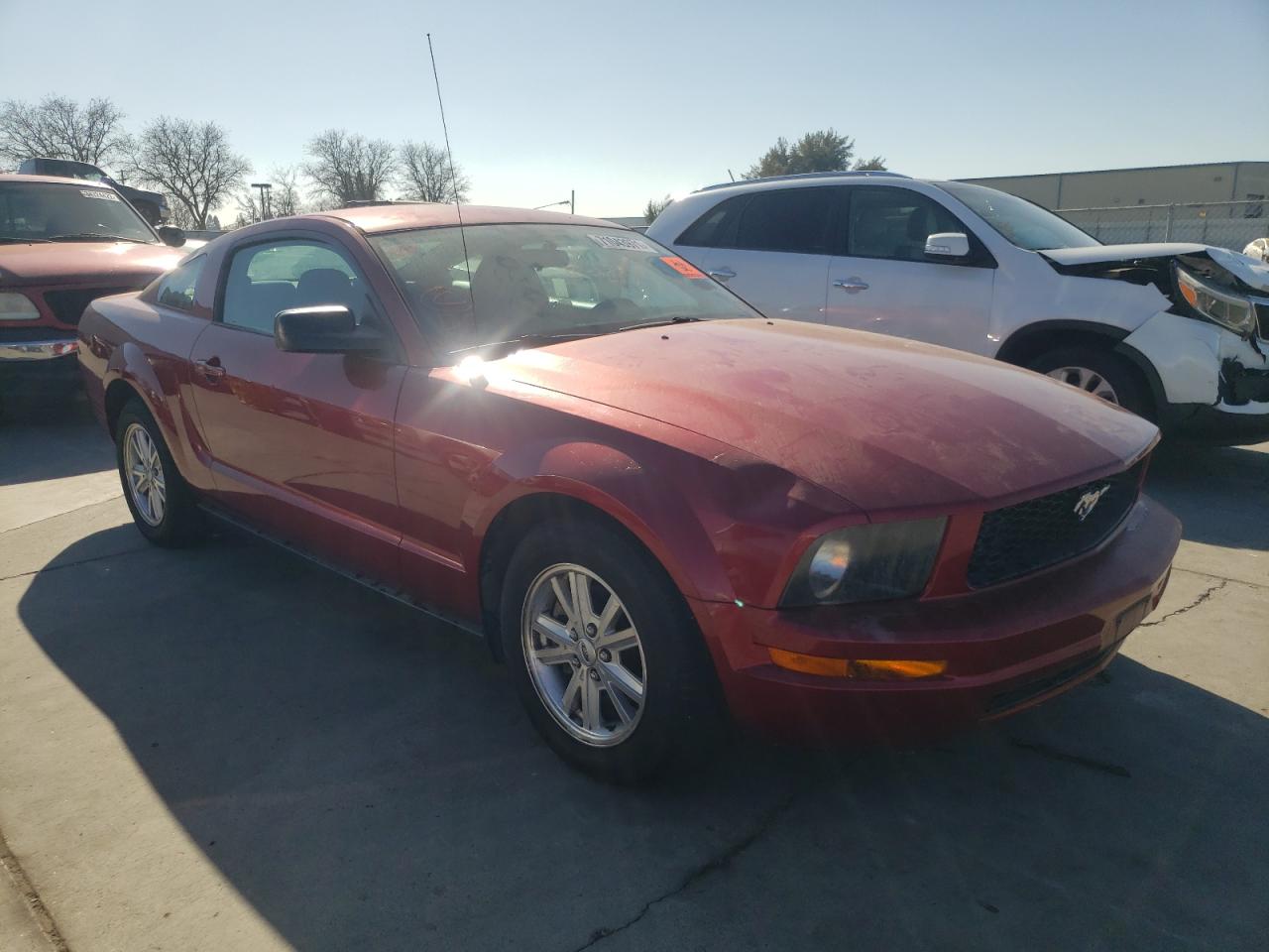 FORD MUSTANG 2007 with VIN 1ZVFT80N975243263 - Photo from auction