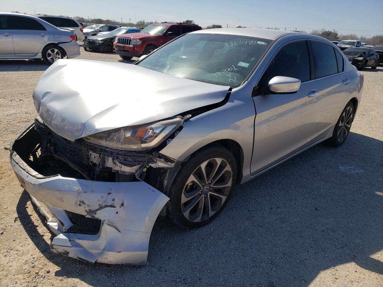 Photo 2 from auction – 2014 HONDA ACCORD SPO with VIN 1HGCR2F52EA130933