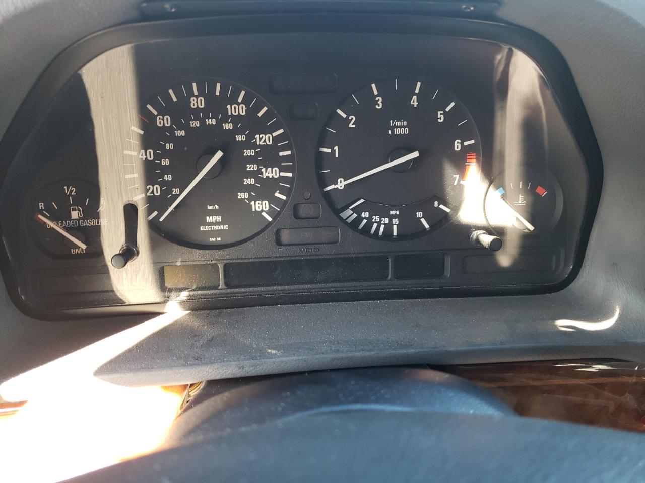 Photo 8 from auction – 1993 BMW 740I with VIN WBAGD4321PDE63047