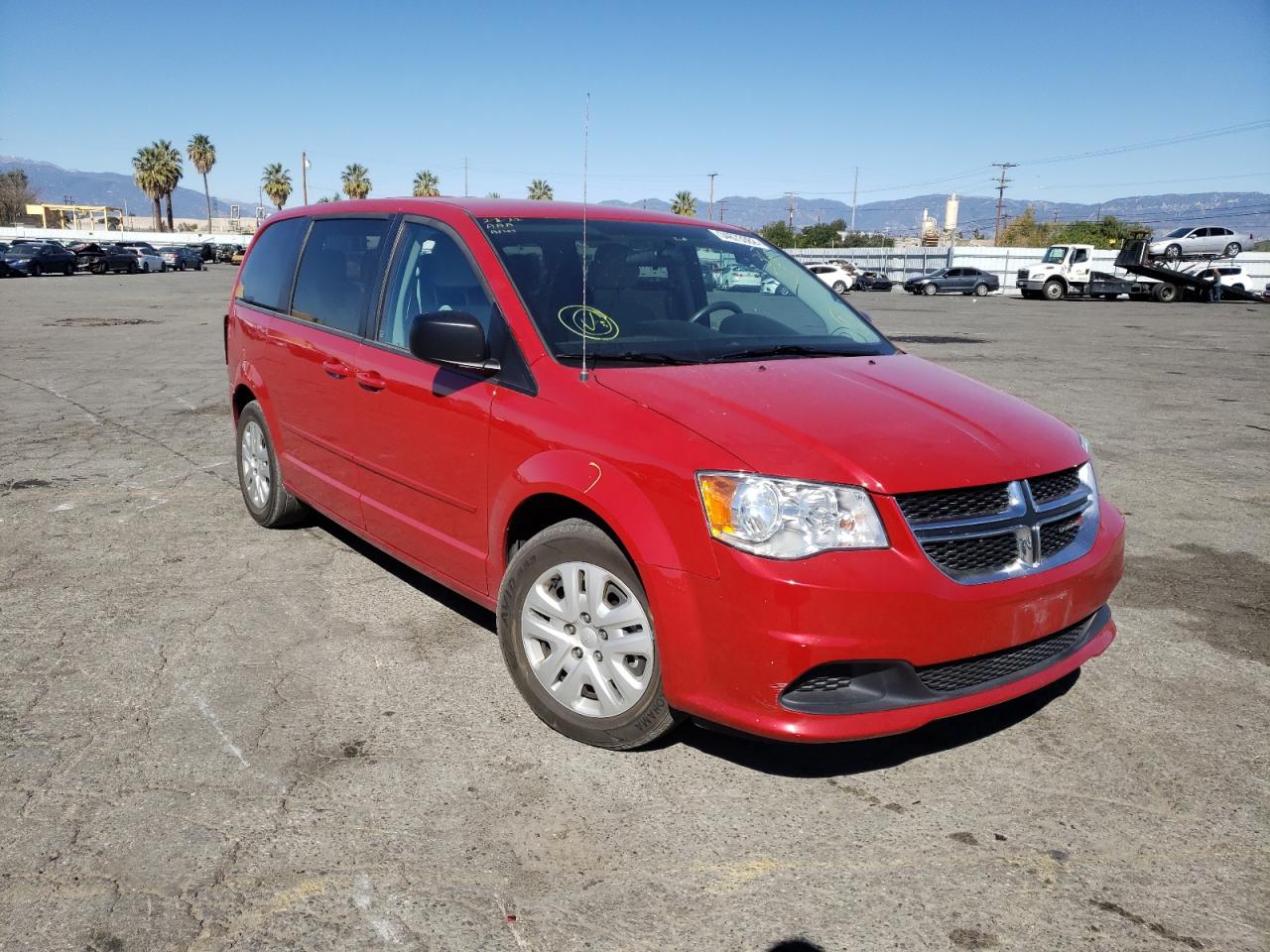 Zdjęcie 1 z aukcji – 2016 DODGE GRAND CARA z VIN 2C4RDGBG6GR130833