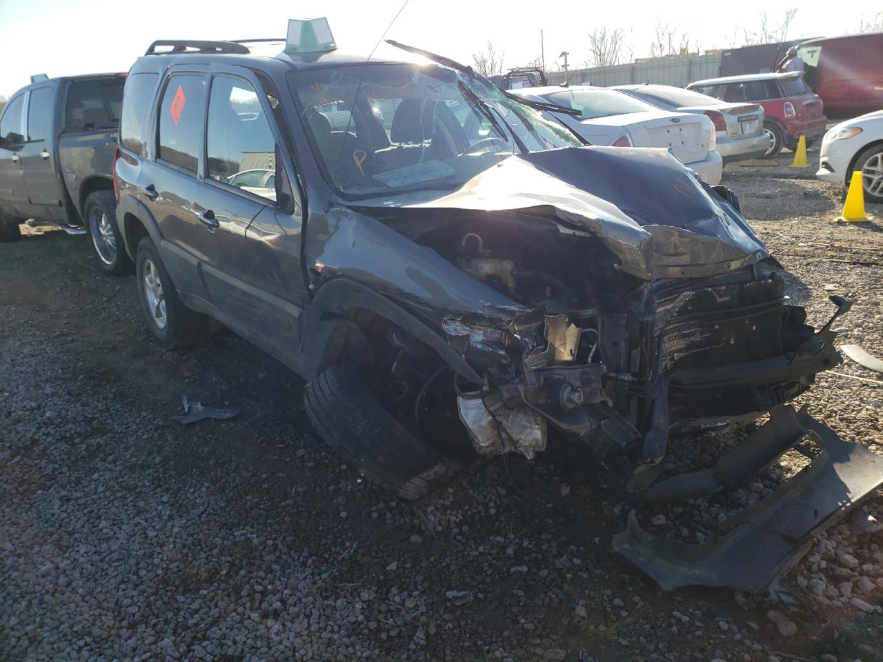 MAZDA TRIBUTE I 2005 with VIN 4F2YZ02Z35KM64206 - Photo from auction