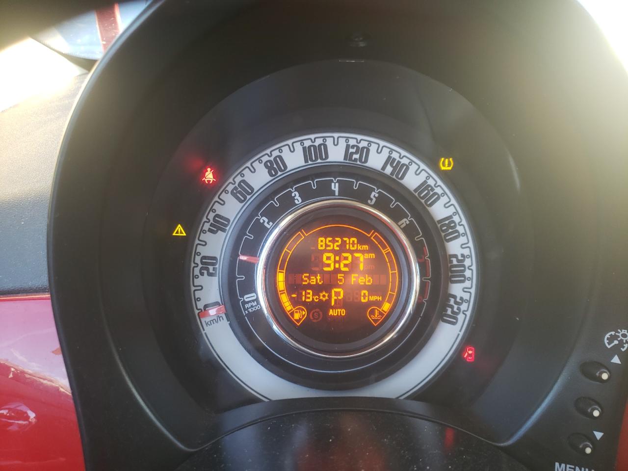 Photo 8 from auction – 2013 FIAT 500 POP with VIN 3C3CFFAR4DT534417