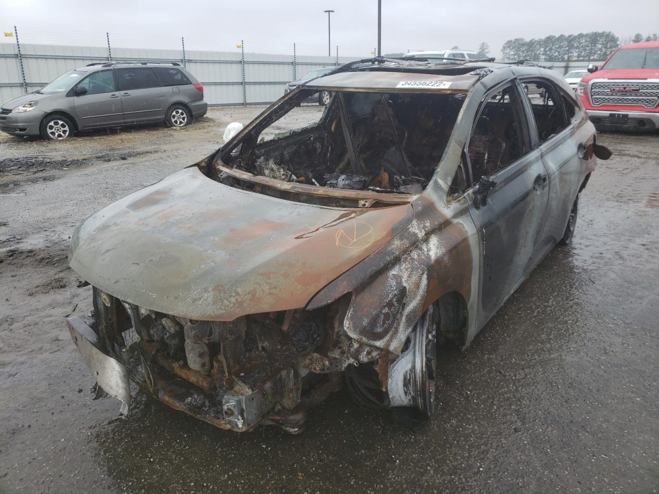Photo 2 from auction – 2013 LEXUS RX 350 with VIN 2T2ZK1BA2DC127210