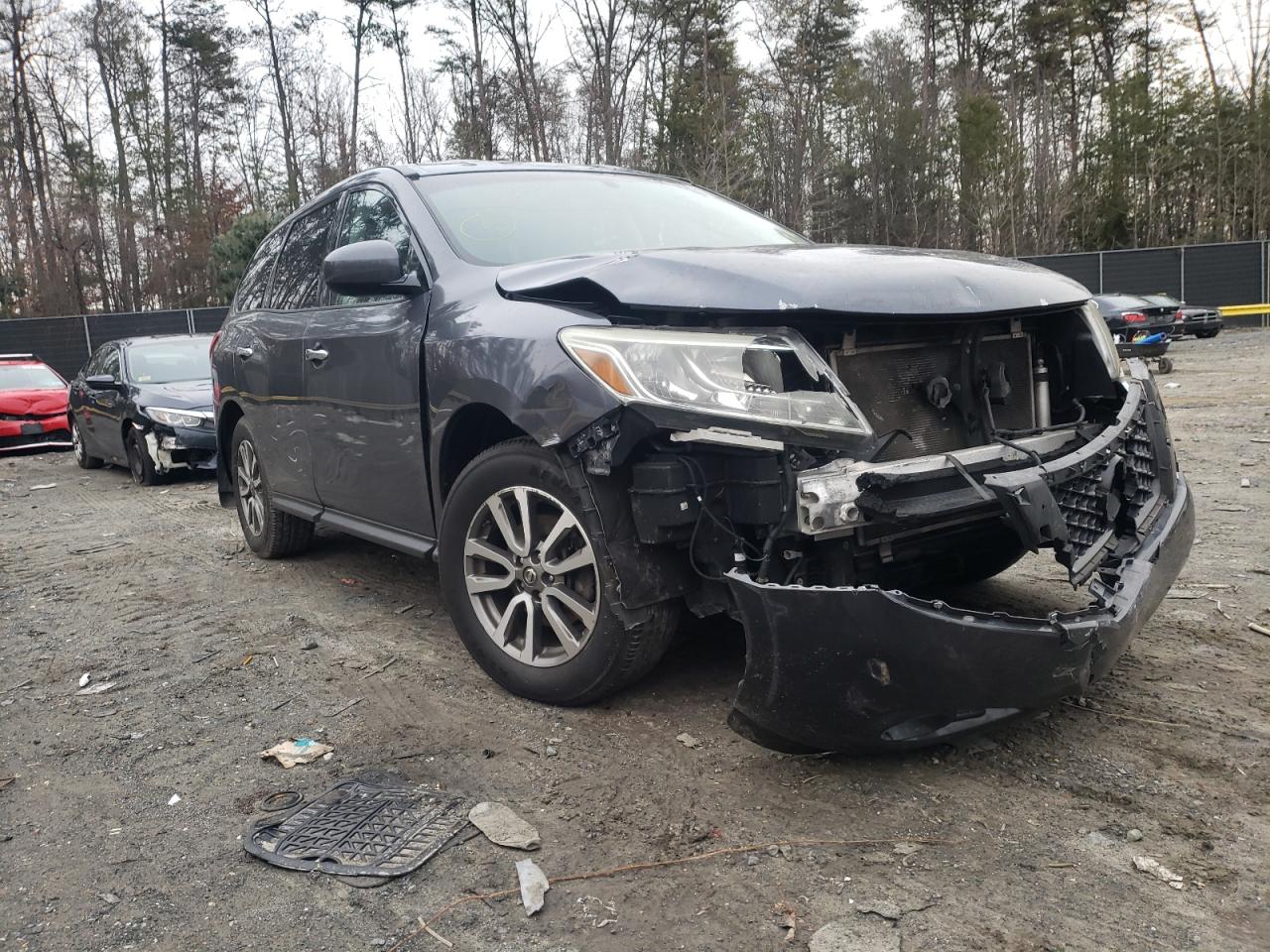 NISSAN PATHFINDER 2013 with VIN 5N1AR2MM4DC628727 - Photo from auction