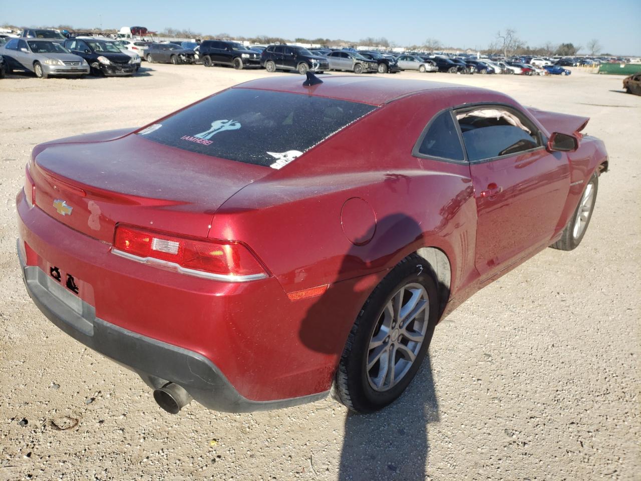 Photo 4 from auction – 2014 CHEVROLET CAMARO LT with VIN 2G1FB1E38E9243252