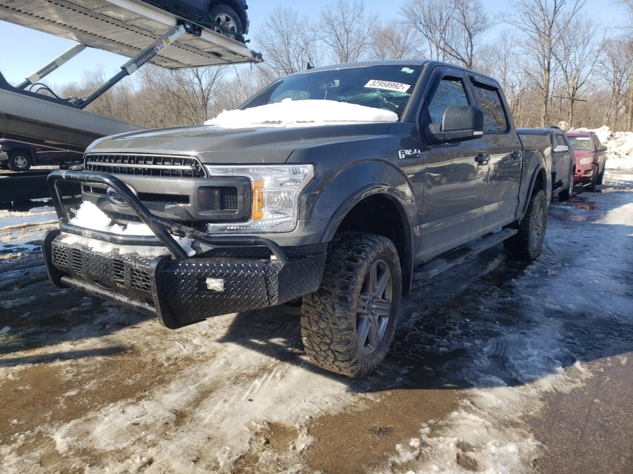 Photo 2 from auction – 2018 FORD F150 SUPER with VIN 1FTEW1EG2JFD67559