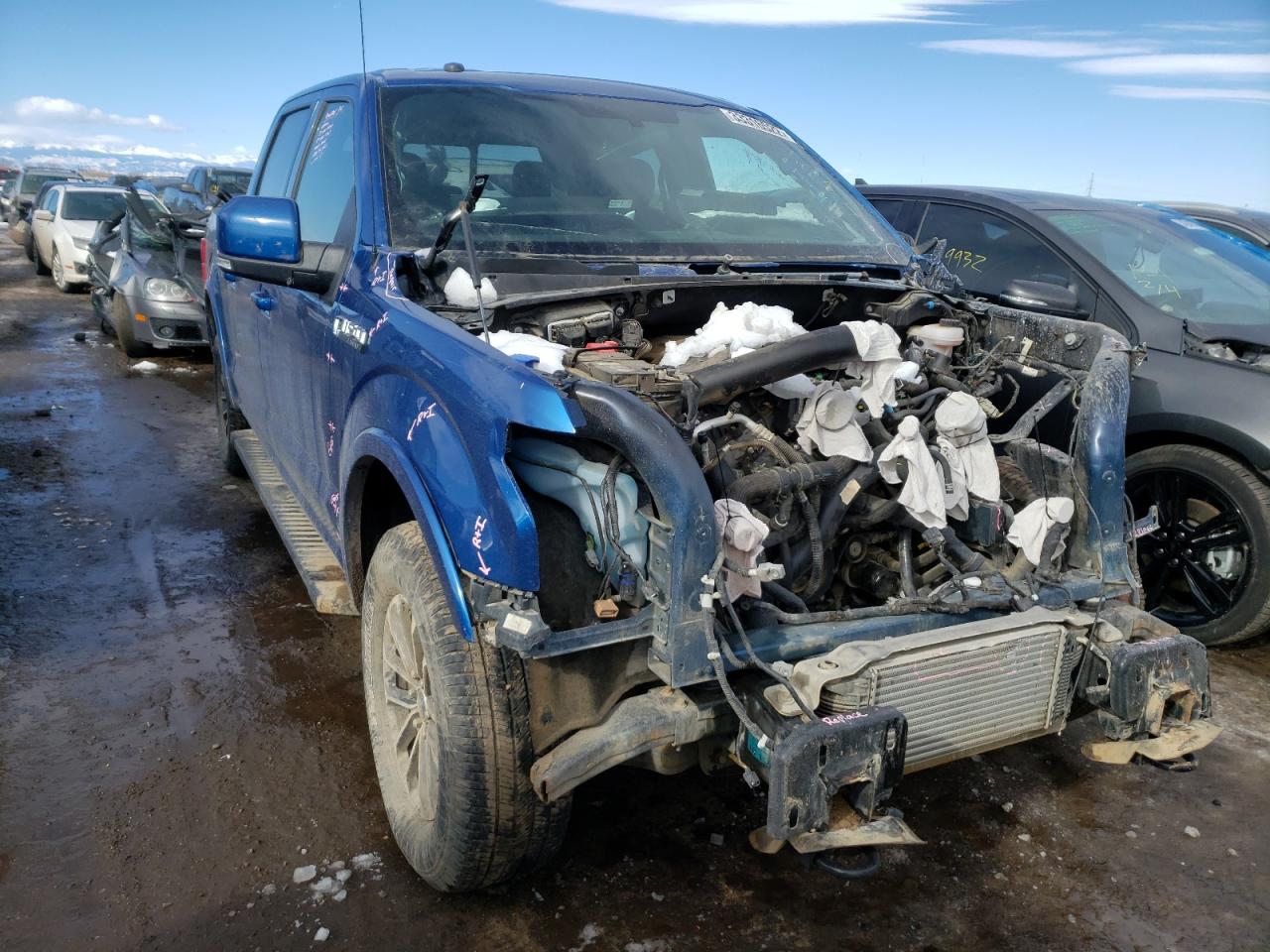FORD F150 SUPER 2018 with VIN 1FTEW1EG7JFB26452 - Photo from auction