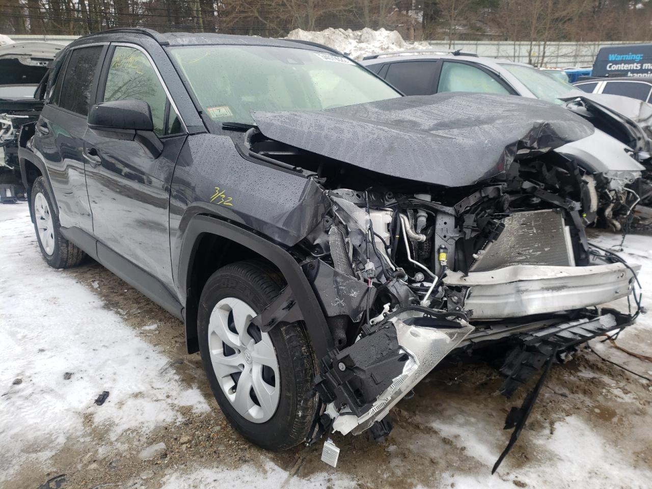 TOYOTA RAV4 LE 2019 with VIN JTMF1RFV3KD026666 - Photo from auction