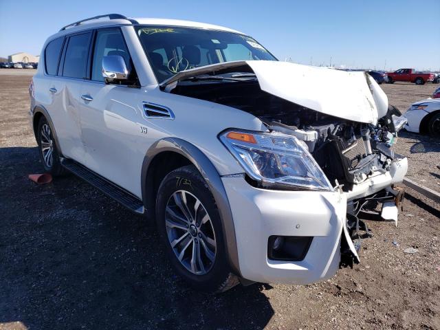 NISSAN ARMADA SV 2018 with VIN JN8AY2NC0J9550294 - Photo from auction