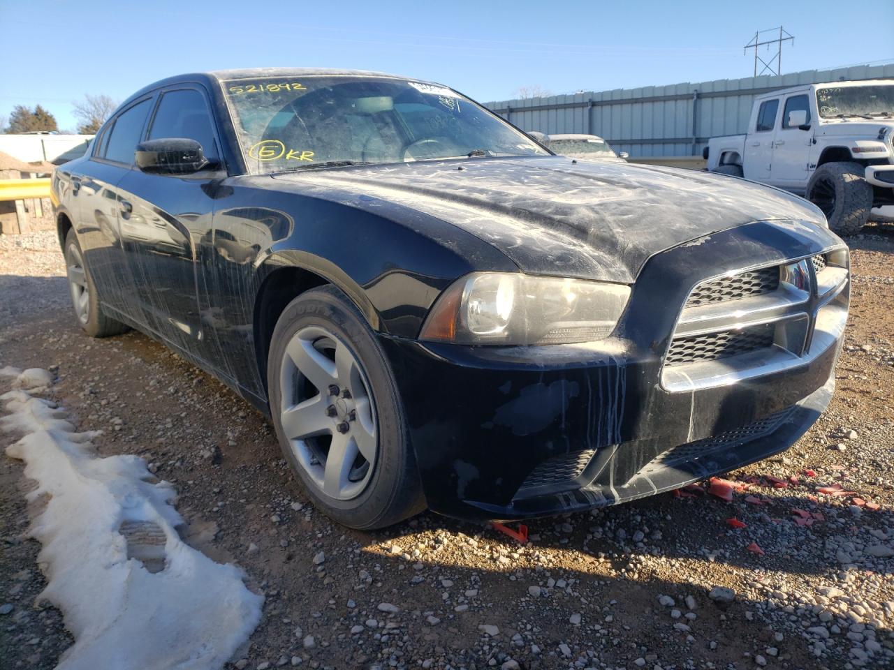 DODGE CHARGER PO 2013 with VIN 2C3CDXAT9DH521842 - Photo from auction