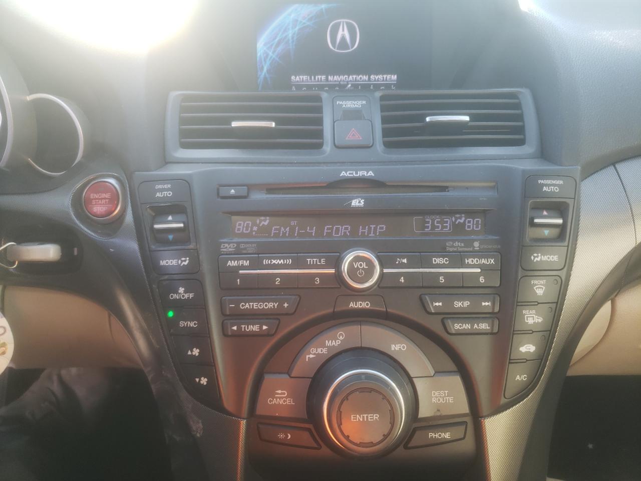 Photo 9 from auction – 2012 ACURA TL with VIN 19UUA8F57CA023839