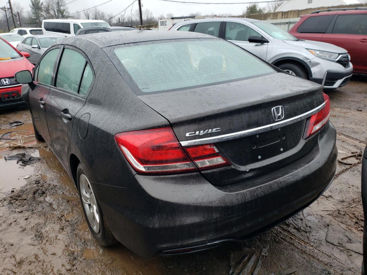 Photo 3 from auction – 2013 HONDA CIVIC LX with VIN 19XFB2F5XDE234162
