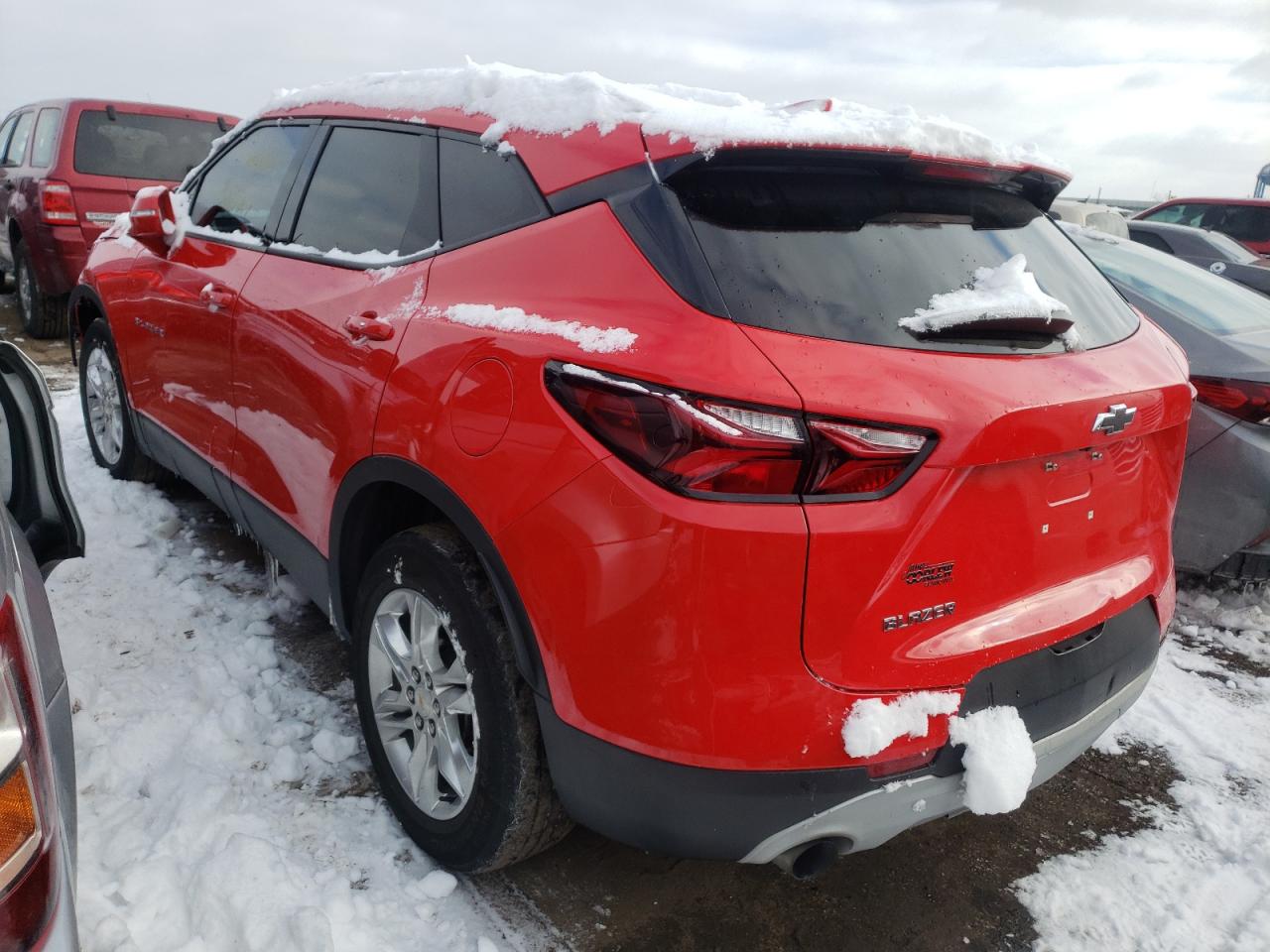 Photo 3 from auction – 2020 CHEVROLET BLAZER 1LT with VIN 3GNKBBRA4LS558688