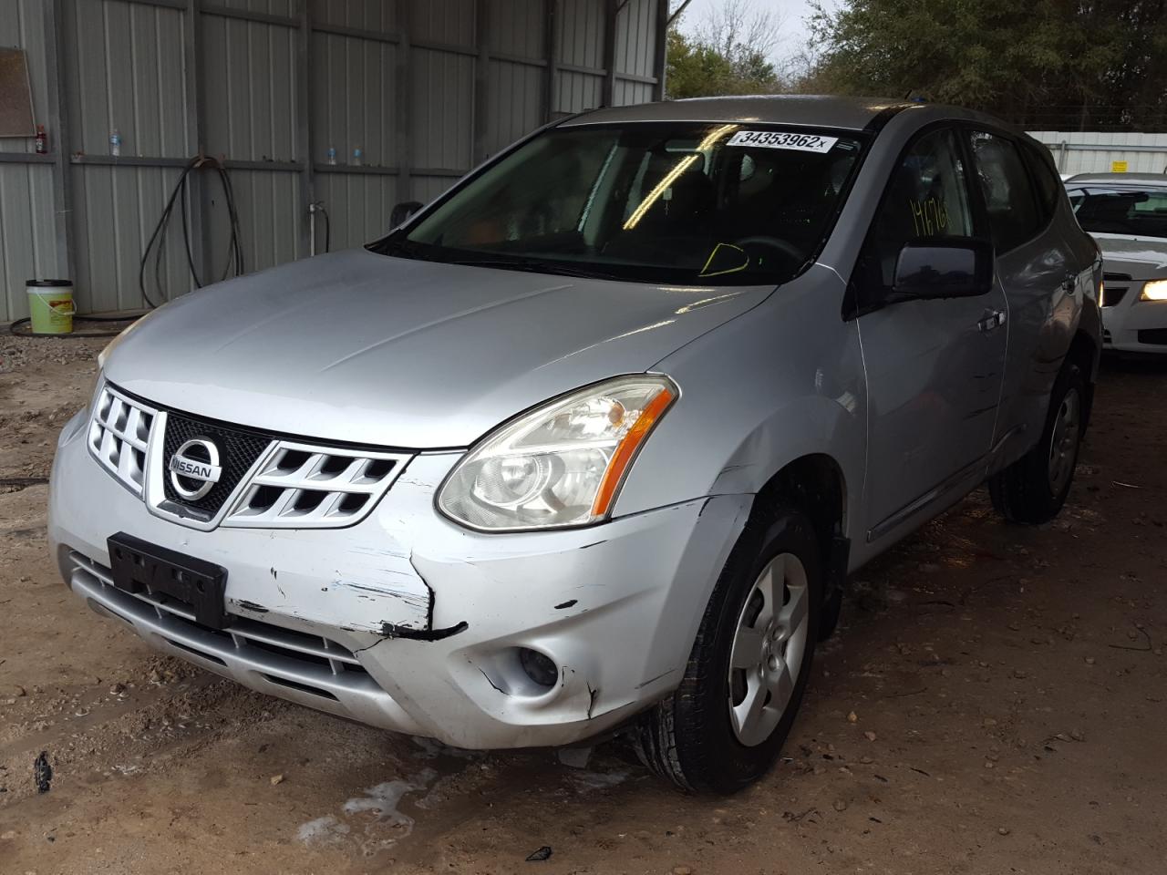 Photo 2 from auction – 2012 NISSAN ROGUE S with VIN JN8AS5MV6CW379996
