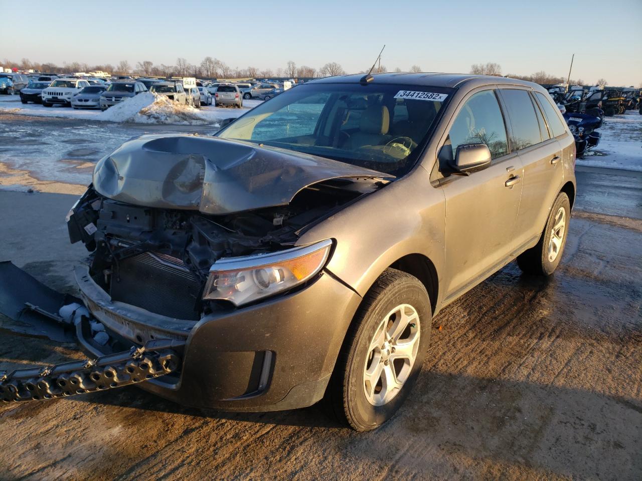 Photo 2 from auction – 2013 FORD EDGE SEL with VIN 2FMDK4JC2DBB24234