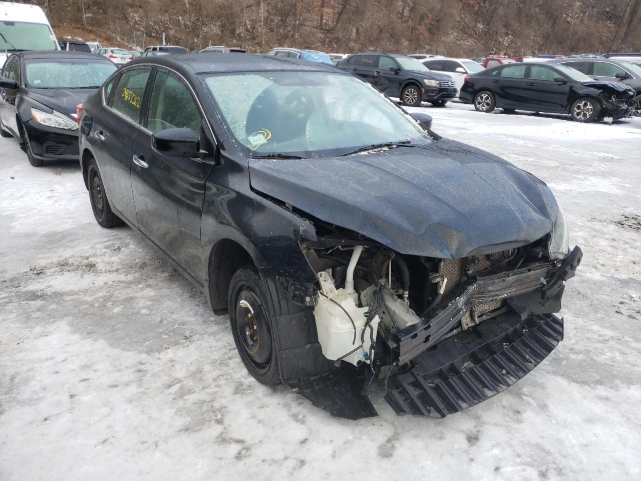 NISSAN SENTRA S 2016 with VIN 3N1AB7AP0GY277043 - Photo from auction