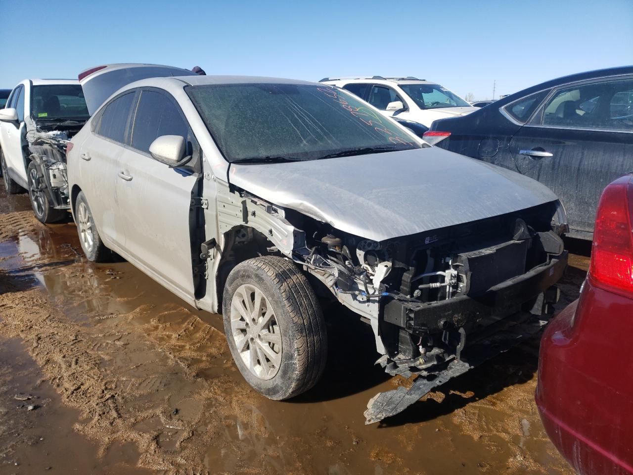 HYUNDAI ACCENT SE 2020 with VIN 3KPC24A69LE111207 - Photo from auction