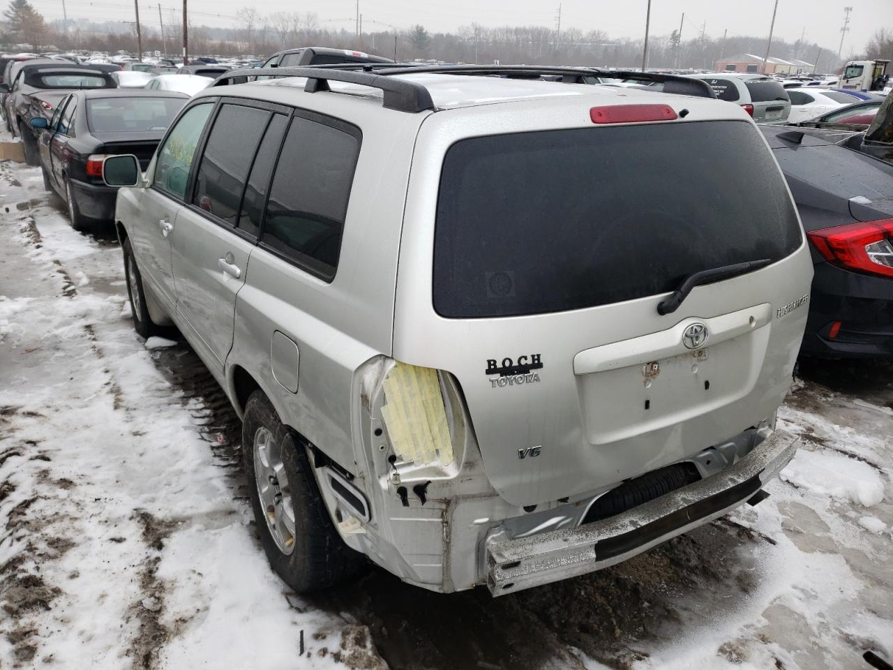 Photo 3 from auction – 2006 TOYOTA HIGHLANDER with VIN JTEDP21A660116758