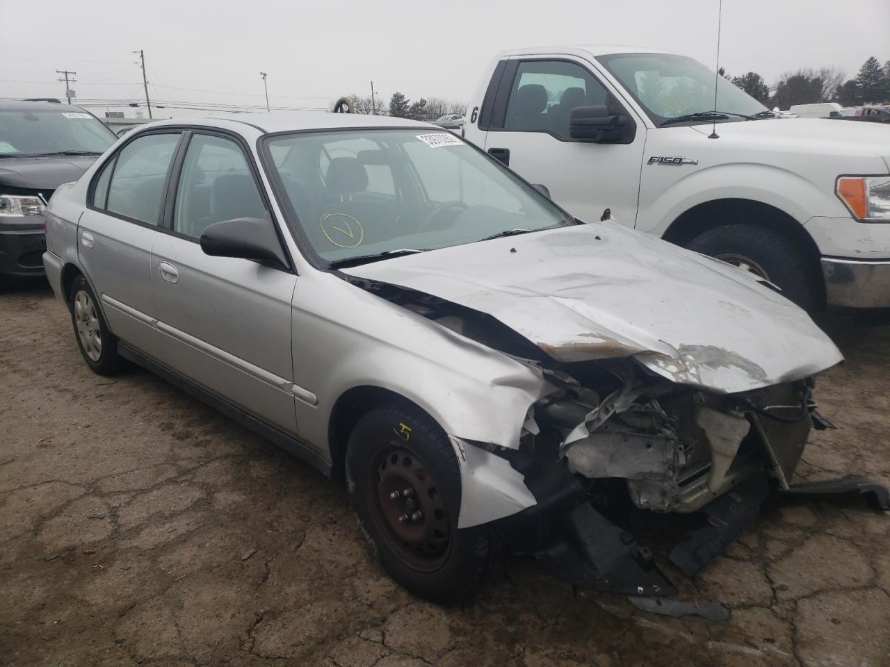 Photo 1 from auction – 2000 HONDA CIVIC BASE with VIN 2HGEJ661XYH568271