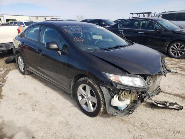 HONDA CIVIC LX 2013 with VIN 2HGFB2F52DH586058 - Photo from auction