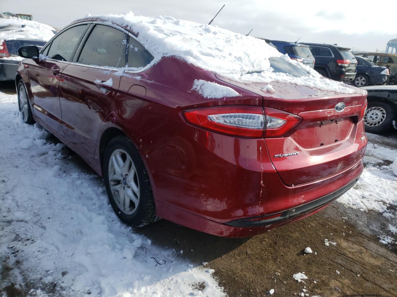 Photo 3 from auction – 2016 FORD FUSION SE with VIN 1FA6P0HD2G5130572