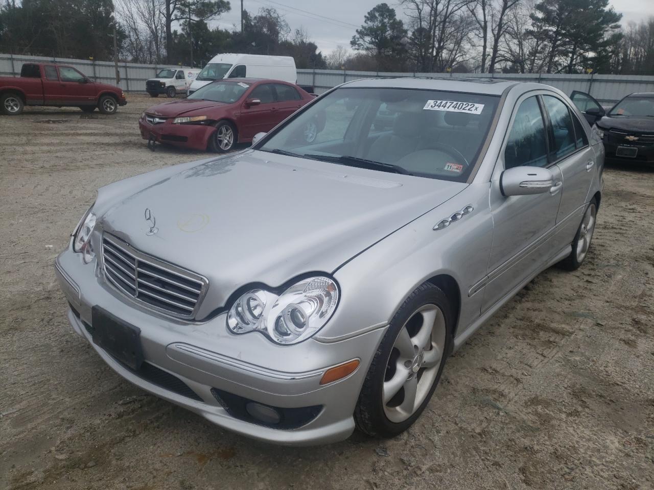 Photo 2 from auction – 2005 MERCEDES-BENZ C-CLASS C2 with VIN WDBRF40J25F672912
