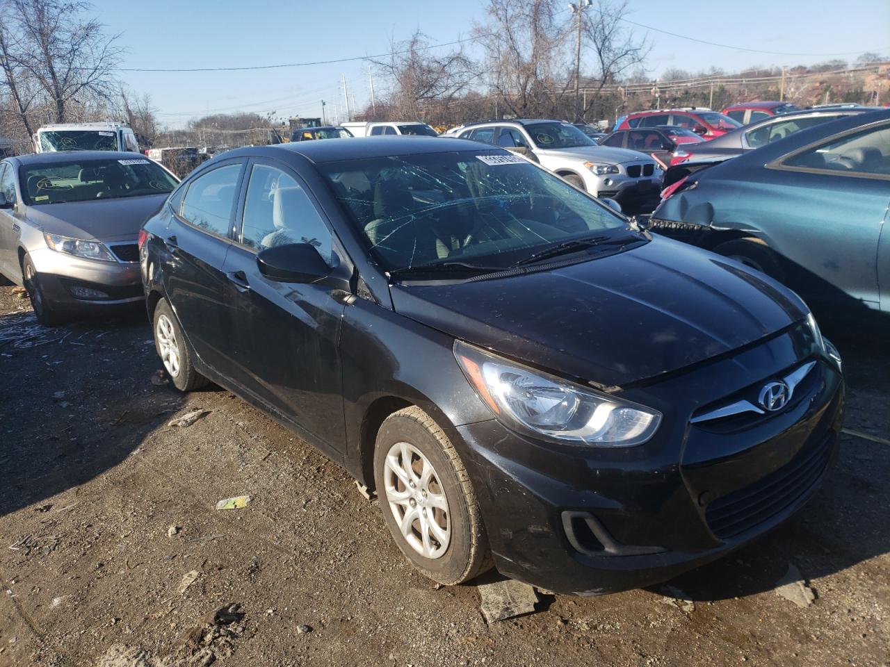 Photo 1 from auction – 2013 HYUNDAI ACCENT GLS with VIN KMHCT4AE9DU486548