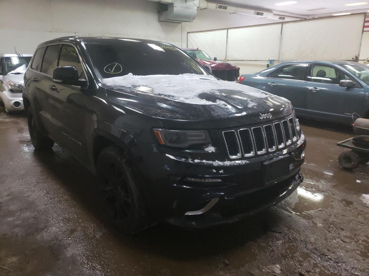 JEEP GRAND CHER 2014 with VIN 1C4RJFDJ2EC496547 - Photo from auction