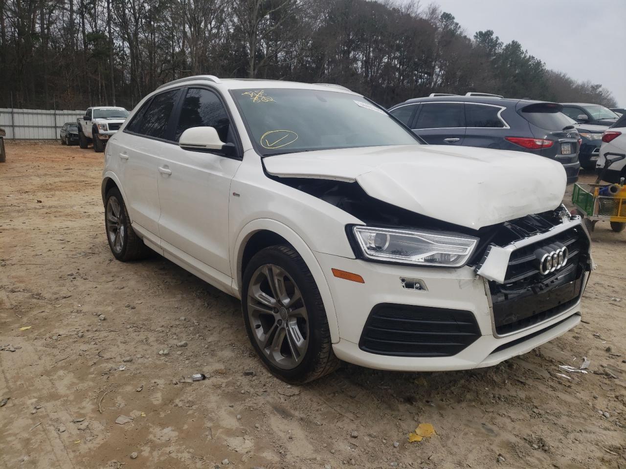 AUDI Q3 PREMIUM 2018 with VIN WA1BCCFS0JR034442 - Photo from auction