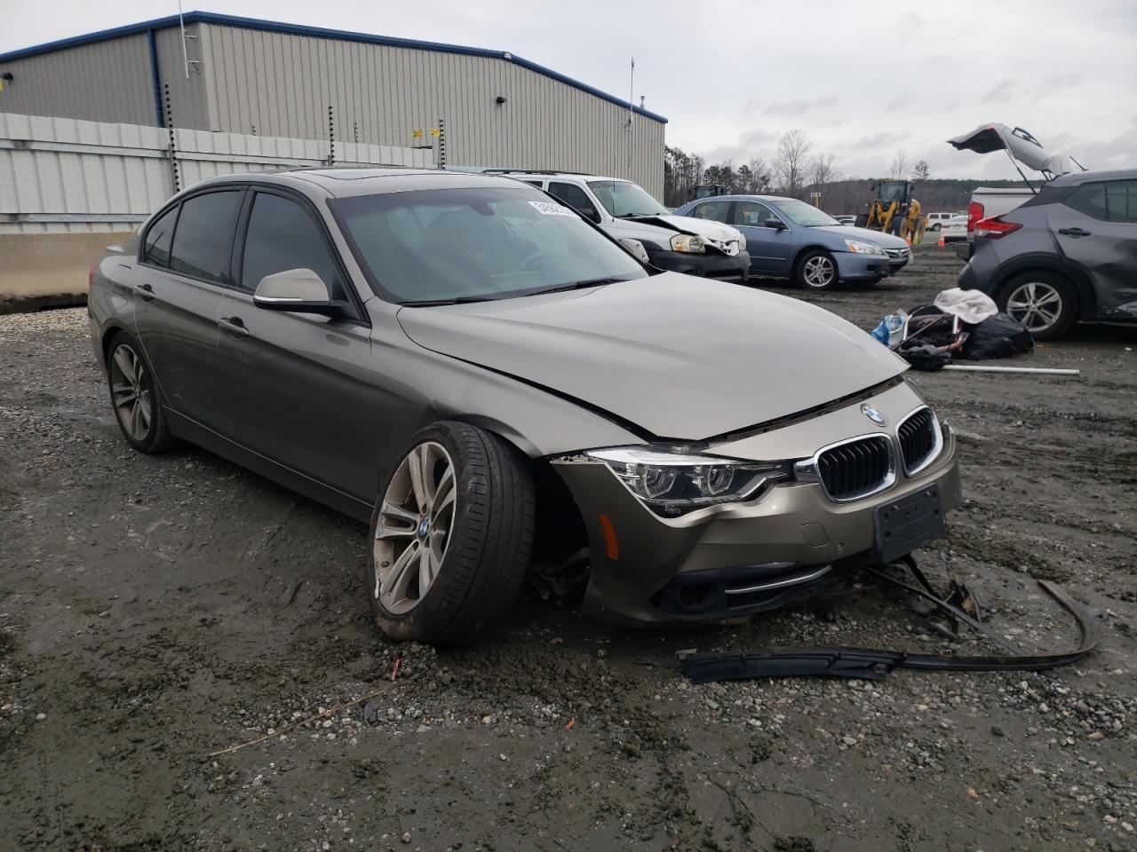 BMW 328 I SULE 2016 with VIN WBA8E9G51GNT45252 - Photo from auction