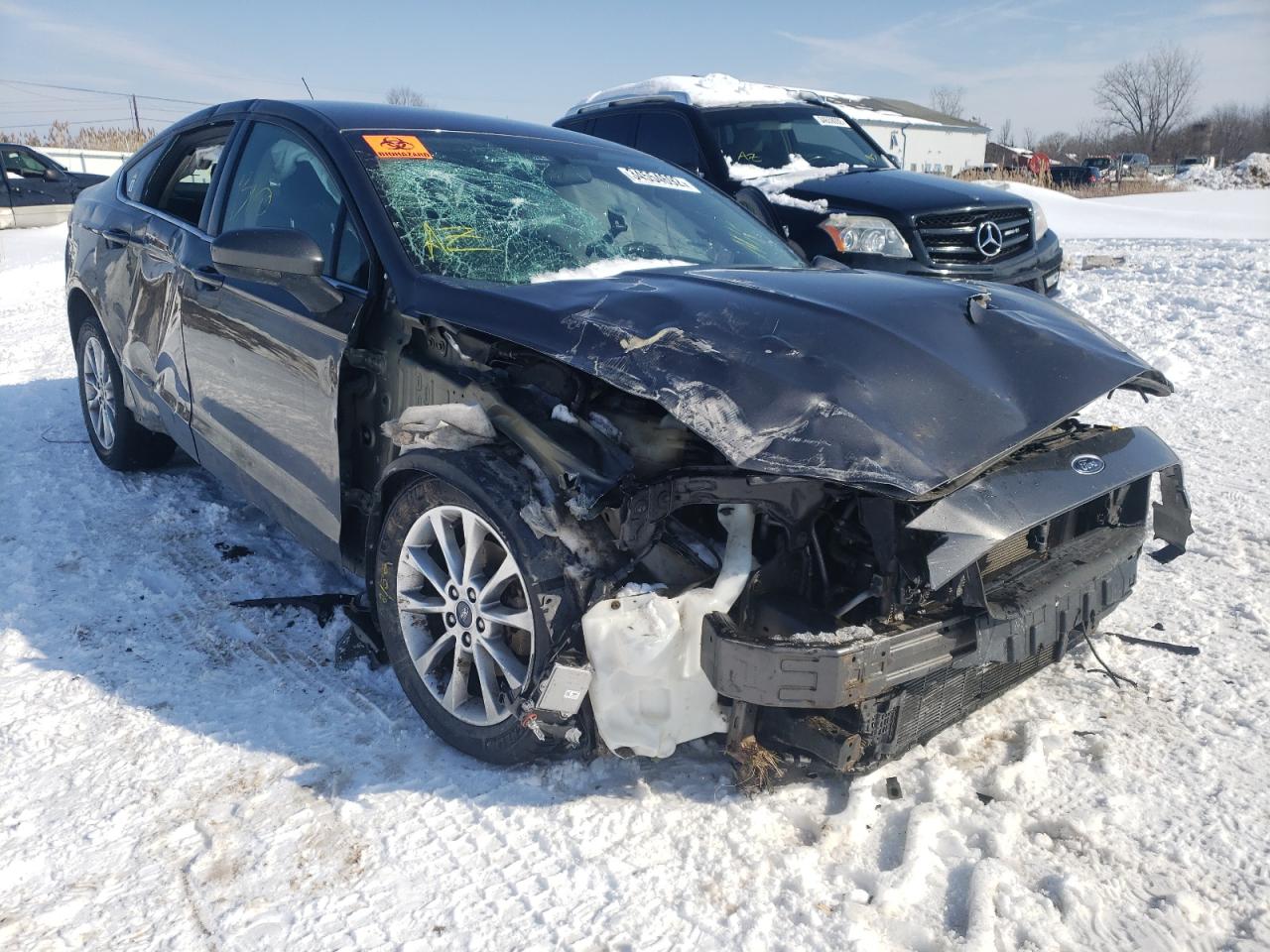 Photo 1 from auction – 2017 FORD FUSION SE with VIN 3FA6P0HD4HR148943