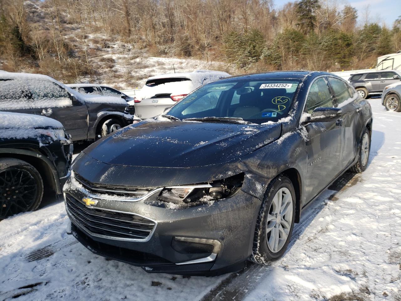 Photo 2 from auction – 2016 CHEVROLET MALIBU LT with VIN 1G1ZE5ST8GF343913