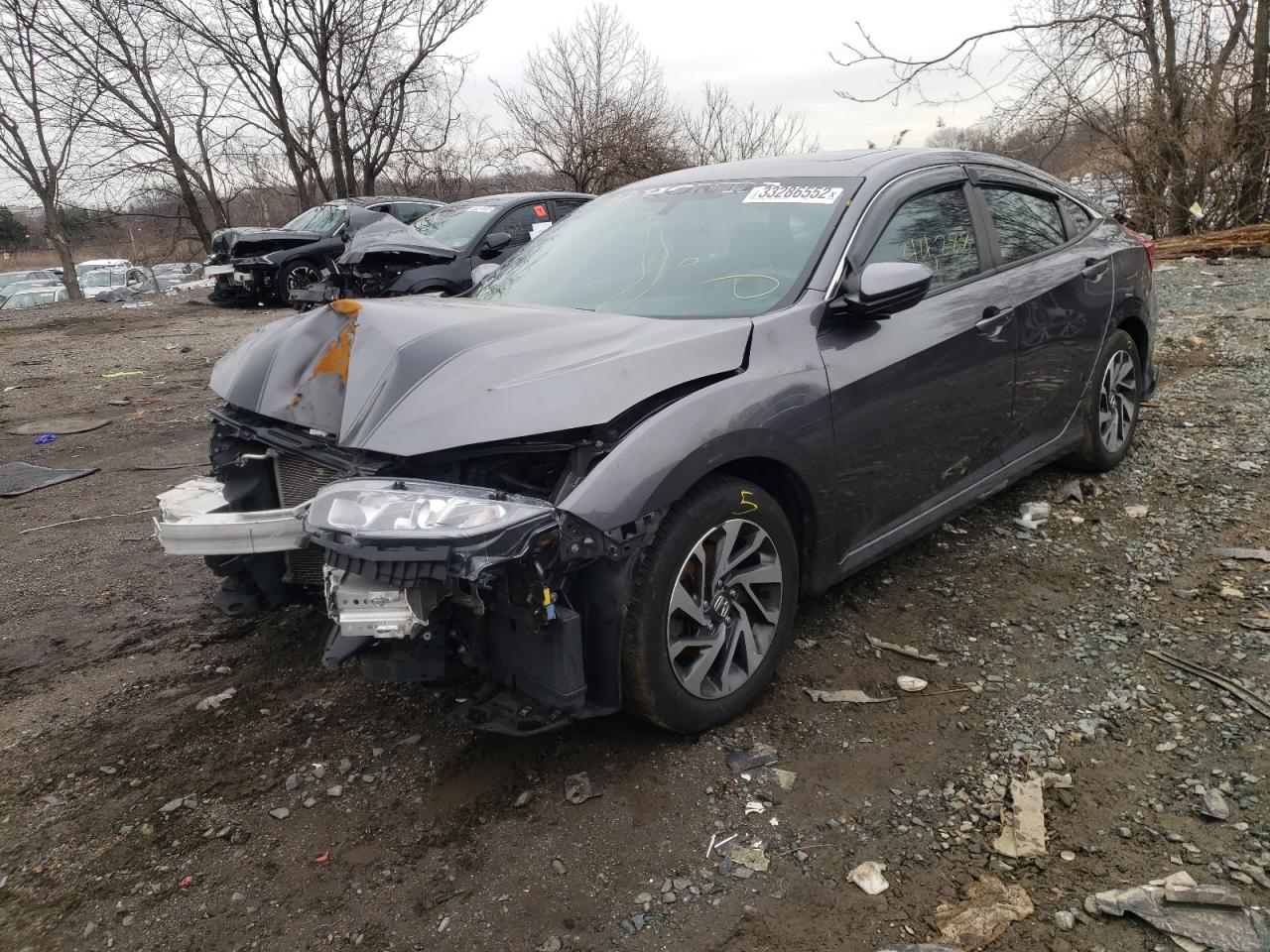 Photo 2 from auction – 2017 HONDA CIVIC EX with VIN 19XFC2F77HE216996