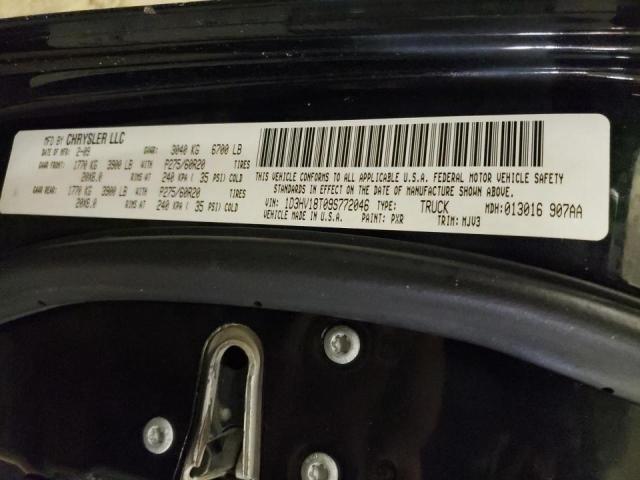 Photo 10 from auction – 2009 DODGE RAM 1500 with VIN 1D3HV18T09S772046