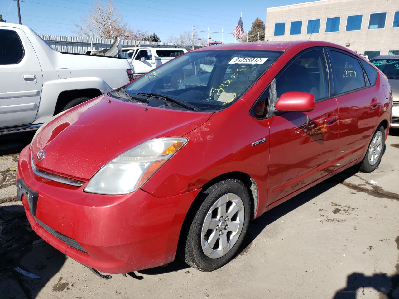 Photo 2 from auction – 2007 TOYOTA PRIUS with VIN JTDKB20U773269395