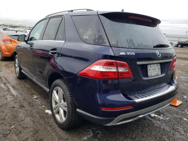 Photo 3 from auction – 2012 MERCEDES-BENZ ML 350 BLU with VIN 4JGDA2EB5CA071239