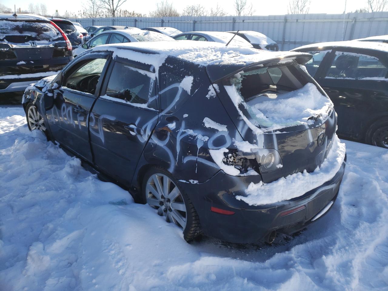 Photo 3 from auction – 2008 MAZDA SPEED 3 with VIN JM1BK34L881804030