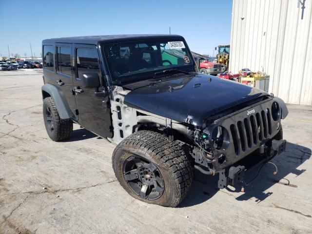 JEEP WRANGLER U 2014 with VIN 1C4BJWDG9EL133376 - Photo from auction