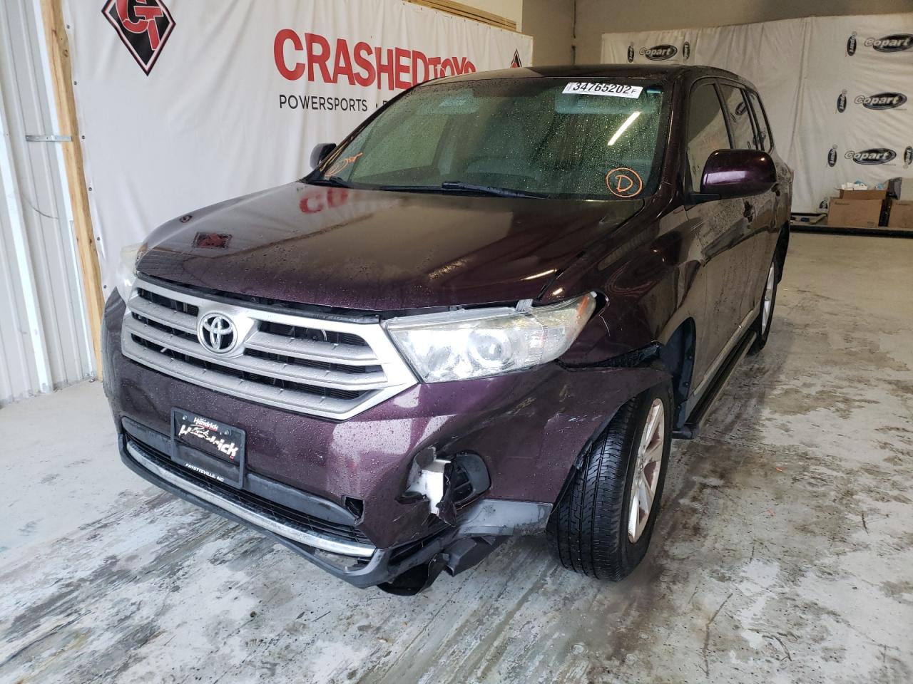 Photo 2 from auction – 2013 TOYOTA HIGHLANDER with VIN 5TDZA3EH4DS031677