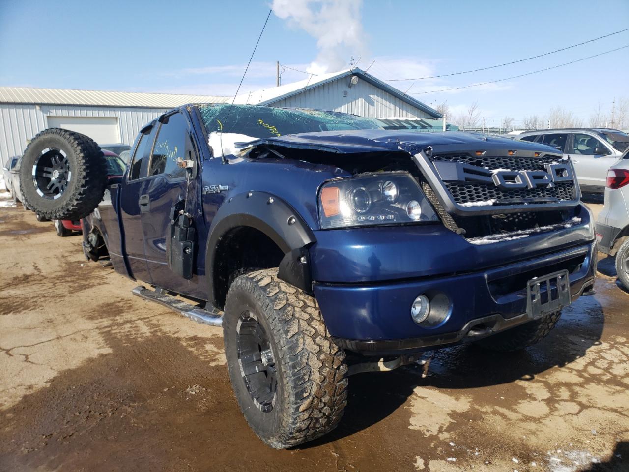 FORD F150 2008 with VIN 1FTPX14V28FA67486 - Photo from auction